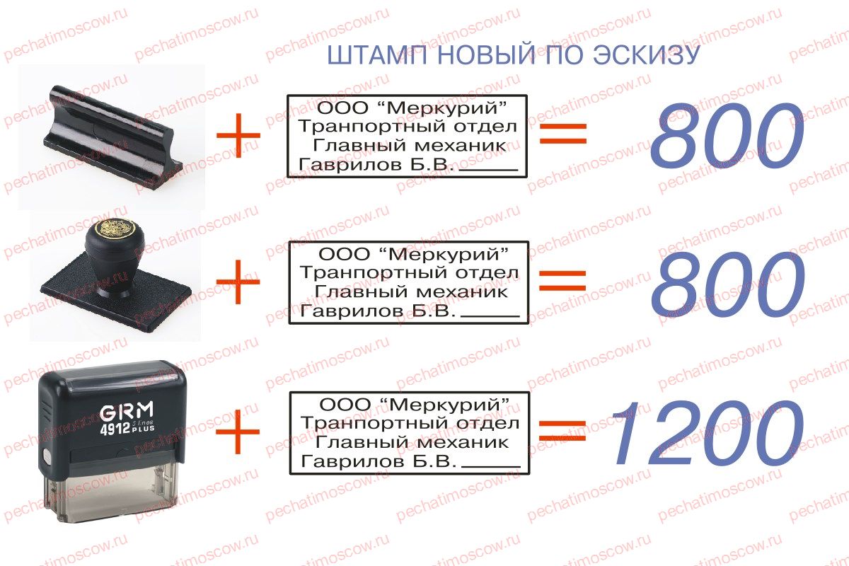 Изготовление штампов в Нахабино